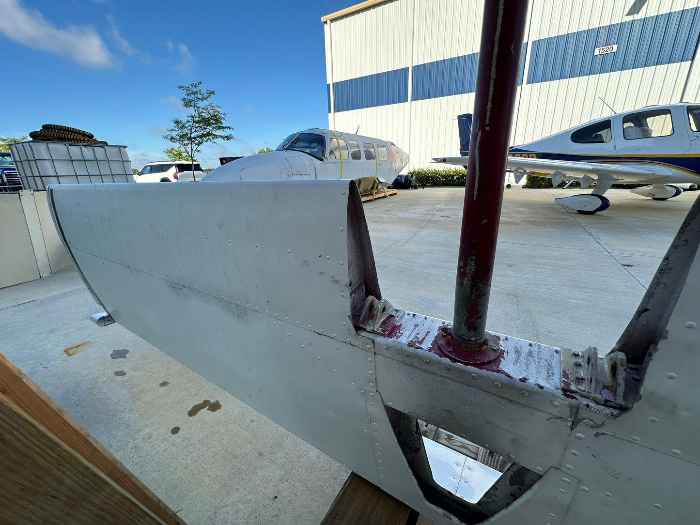 Share Beechcraft 23 Musketeer Horizontal Stabilator Assembly P/N 169-620001-661