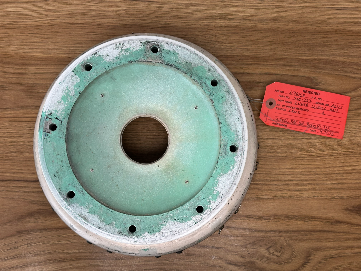 INNER WHEEL HALF KING AIR 3-1208-1 CHG AC