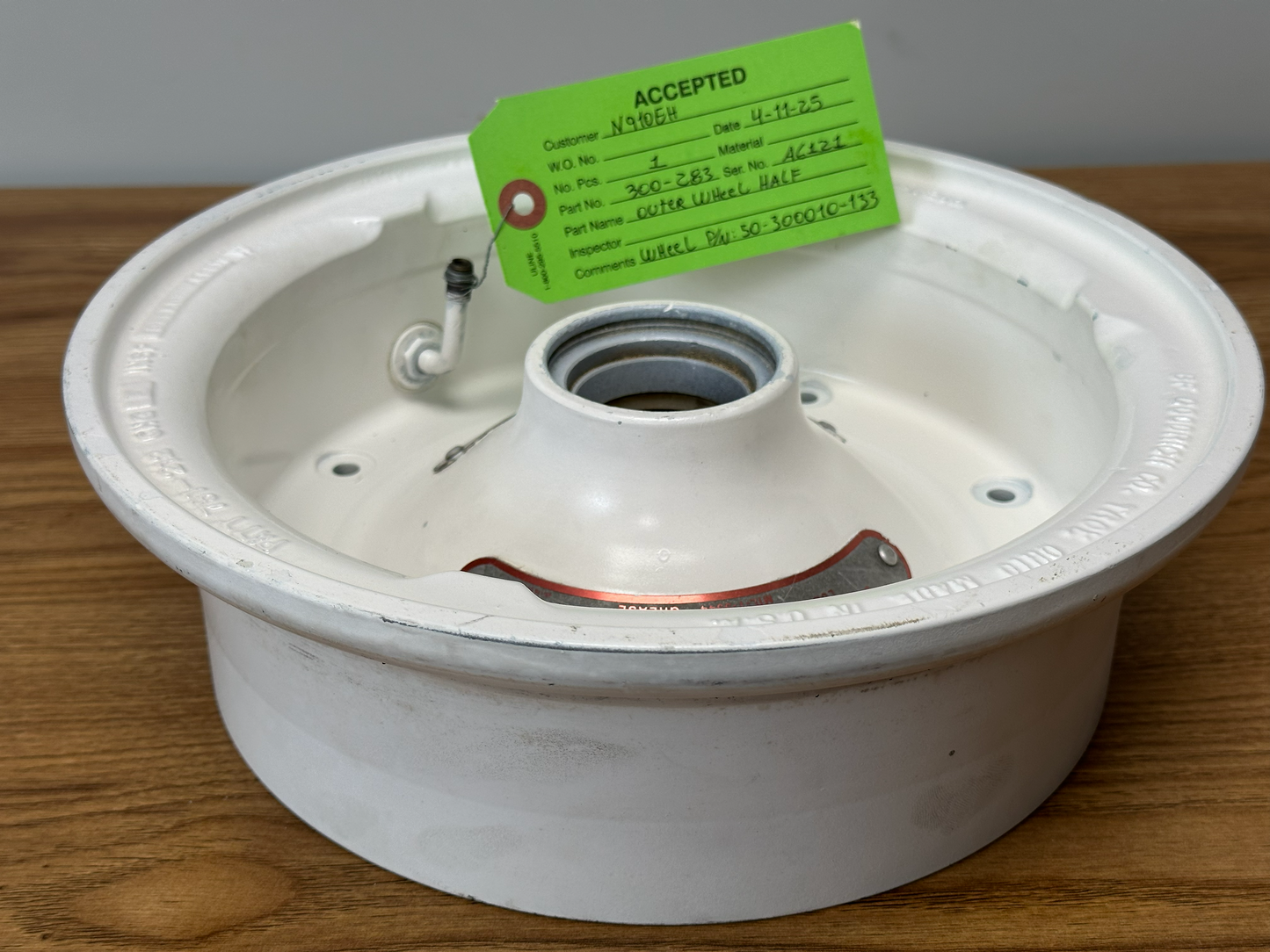 OUTER WHEEL HALF KING AIR 3-1208-1 CHG AC