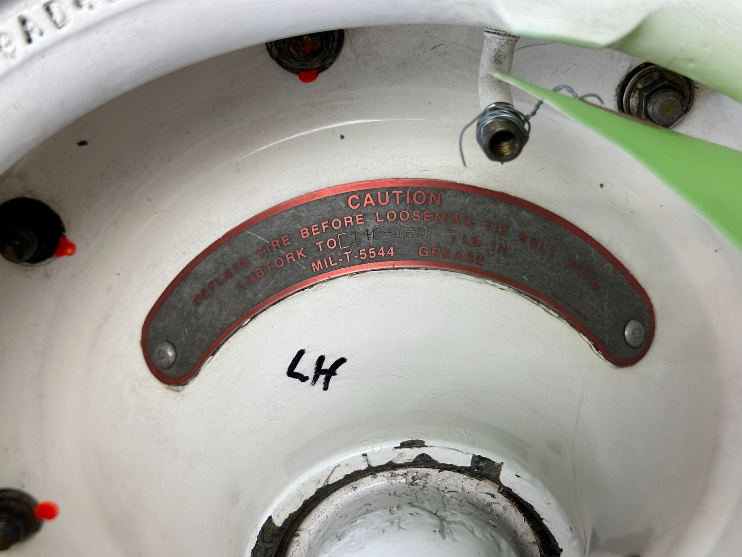 KING AIR - WHEEL OUTER+INNER. 3-1208-1 CHG AC AR CONDITION
